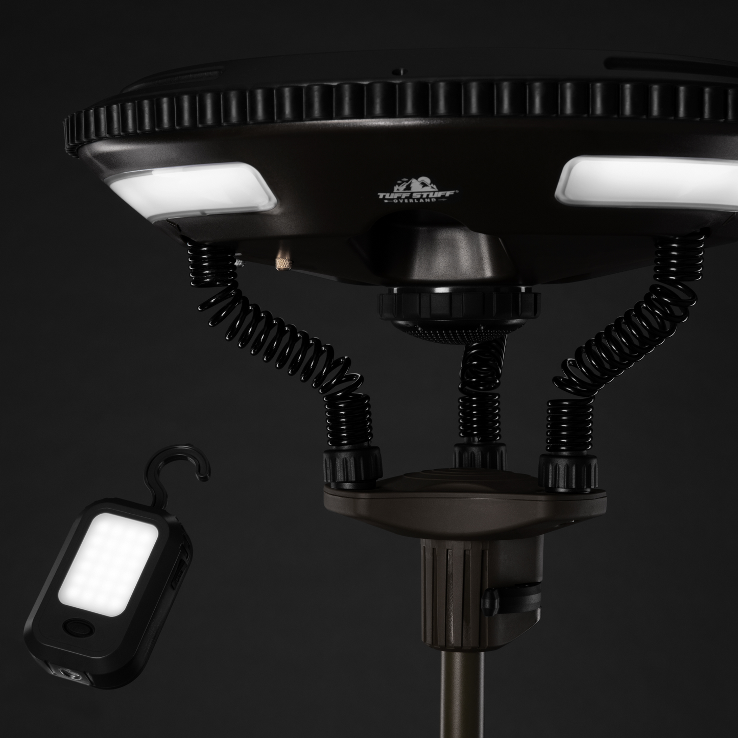 Halo Solar Light, 360-Degree - 700 Lumen, Freestanding, w Speaker