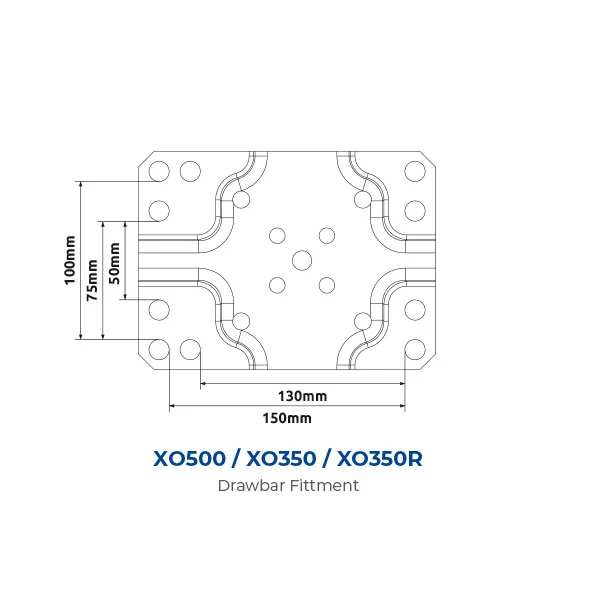 ARK XO500 OFF ROAD TRAILER JOCKEY WHEEL