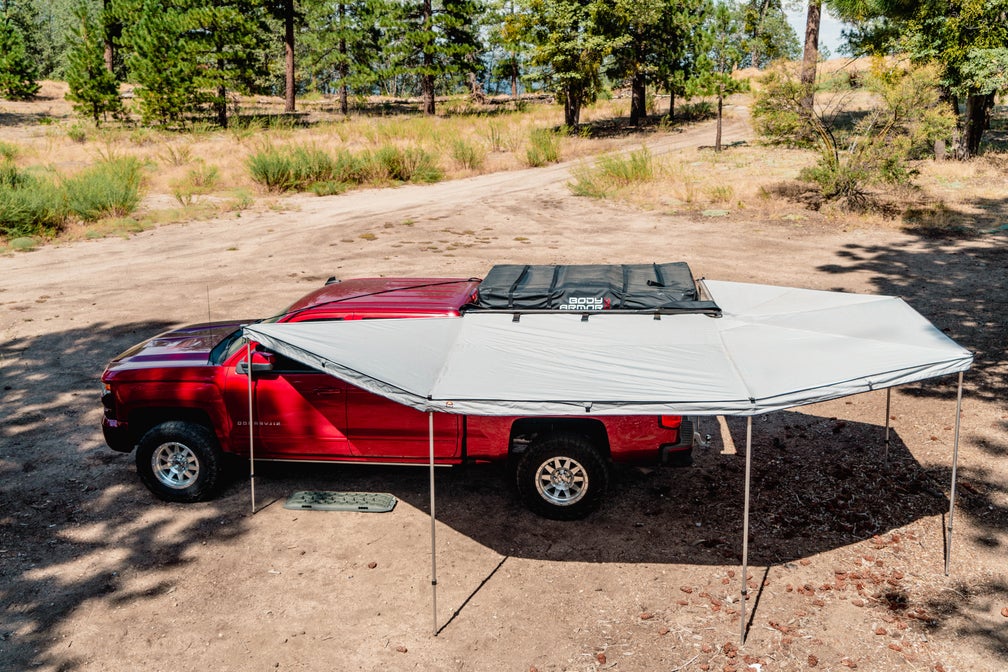 SKY RIDGE 270XL AWNING DRIVER SIDE WITH MOUNTING BRACKETS
