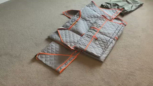 Insulated RTT Liner, Quilted, Zip-in, Gray