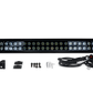 20" BLACKOUT LED LIGHT BAR COMBO BEAM WITH WIRE HARNESS