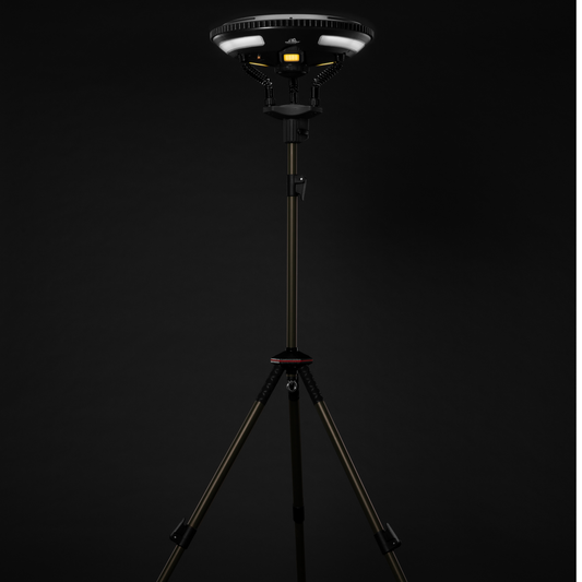Halo Solar Light, 360-Degree - 700 Lumen, Freestanding, w Speaker