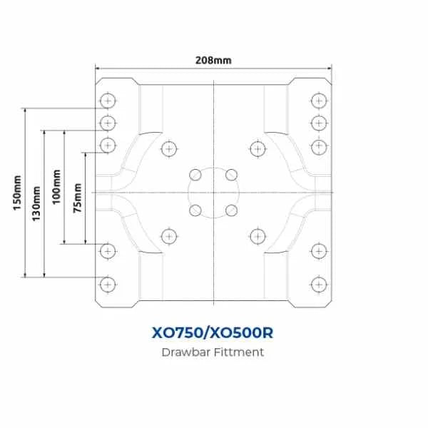 ARK XO750 OFFROAD TRAILER JOCKEY WHEEL