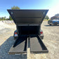 Rear drawers fully deployed