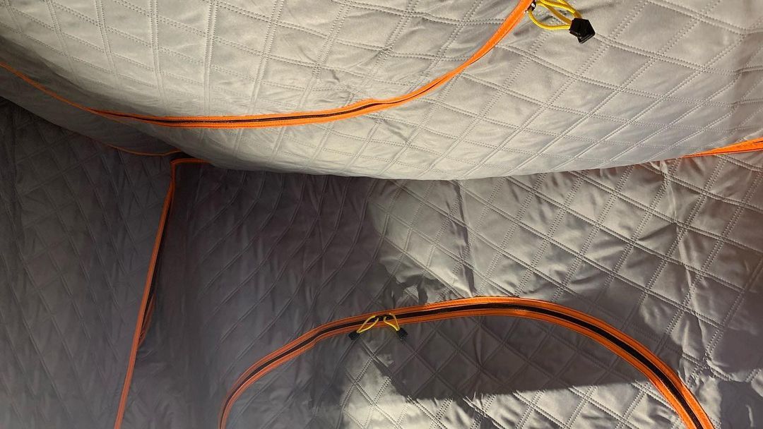 Insulated RTT Liner, Quilted, Zip-in, Gray