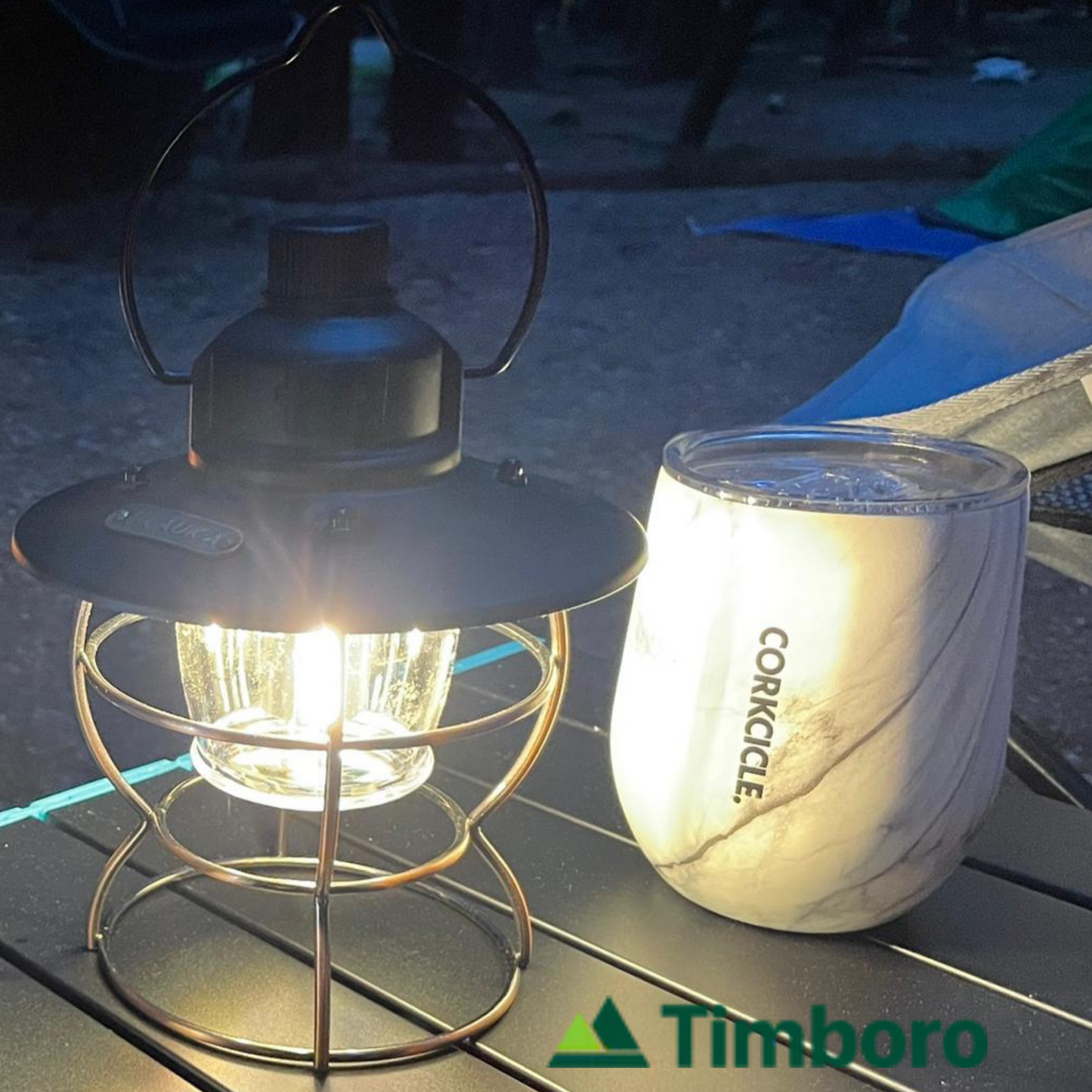 TIMBORO Vintage LED Lantern